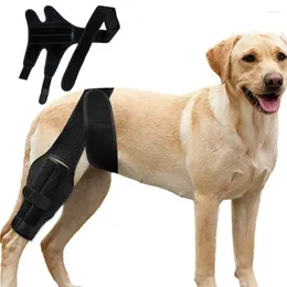Одежда для собак, регулируемые наколенники, восстановление после травм, фиксированный поддерживающий бандаж, удобная повязка для ухода за задней частью ног, тазобедренным суставом