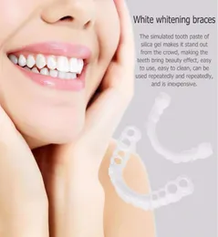 MAANGE Upper & Lower Teeth Veneers Anti-true Braces Snap On Teeth Whitening Denture Teeth Comfortable Veneer Cover8872203