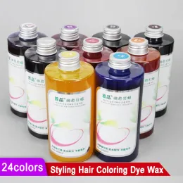 Color 500ml Semipermanent Fashion Hair Dye Fashionable Styling Hair Coloring Dye Wax Mud Hair Coloring Cream