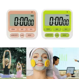 Digital Screen Kitchen Timer Large Display Digital Timer Square Cooking Count Up Countdown Alarm Clock Sleep Stopwatch Clock1. For Kitchen Timer with Large Display