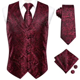 Saeohnssty Gilet Da Uomo In Seta Gilet Business Casual Con Scollo A V Slim Fit Gilet Cravatta Set Gilet Formale Da Festa 124873434