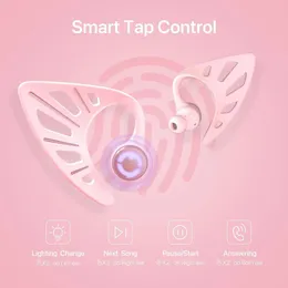 YOWU Elf Ear Wireless Earbuds: App Control, Dual Mic, Noise