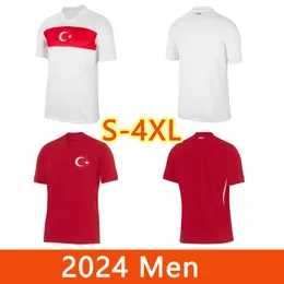 Turkey Soccer Jerseys 2024 Home and Away Jersey Yildiz Akturkoglu Kadioglu Soyuncu Ozcan Yazici Omur Player Version