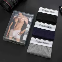 3pcsSet Sexy Men Underwear Boxers para homens Cuecas de algodão Homens Boxer Shorts Boxers Mens Cuecas Boxers Cueca Boxer múltiplas cores modal Caixa de presente SXXL K0IA