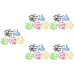Одежда для собак, 500 шт., колпачки для когтей для домашних животных, милая защита для контроля когтей для кошек и размера M (разные цвета)