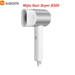 Dryers Xiaomi Mijia H500 Water Ion Hair Dryer Double Layer Magnetic Suction Nozzle Intelligent Temperature Control Hair Care Hair Dryer