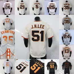 JH Lee Jersey Jorge Soler Logan Webb Kyle Harrison Marco Luciano Willie Mays Barry Bonds Will Clark Joey Bart Wade Jr.