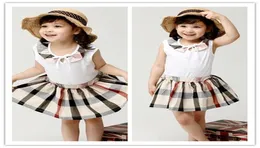 소매 2020 여름 여름 발렌타인 039S Day Love Heart Printed Aline Princess Dress Baby Girl 드레스 어린이 디자이너 의류 3193341