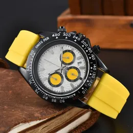 Watchmen Wrist Watches for Men 2024 New Mens 시계 모든 다이얼 작업 쿼츠 시계 고품질 고품질 브랜드 시계 남자 패션 남자 시계 R0L X-01