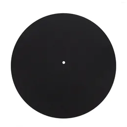 Kaşık 1 adet ultra ince anti-statik LP pikap pisti plak çalar için fonograflar için düz yumuşak mat slipmat