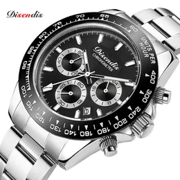 Eksploruj Luojia Ditongna Business Chronology Watch Waterproof Night Nightlight Calendar Stale Band Automatyczna wielofunkcja