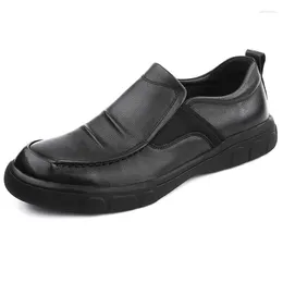 Casual Schuhe Männer Natürliche Leder Loafer Hohe Qualität Echtes Herbst Winter Britischen Retro Rindsleder Frühling