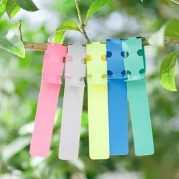 Decorações de jardim 50pcs etiqueta de berçário etiquetas de plantas penduradas marcadores de árvore ferramenta de classificação de cartão de alerta à prova d'água e durável prático