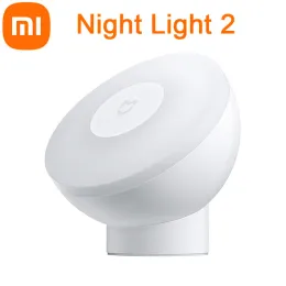 Control Xiaomi Mijia MotionActivated Night Light 2 Adjustable Brightness Infrared & Light Sensor Magnetic Attraction Design