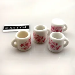 DIY ÜCRETSİZ Nakliye için Karmaşalar 50 PCS/Lot Fincan Şekli Seramik Kolye