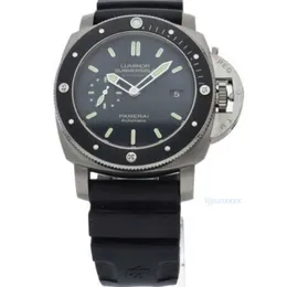 Herrsportklocka Designer Luxury Watch Panerrais Fiber Automatisk mekanisk klocka Navy Diving Series Hot Selling varor O73B