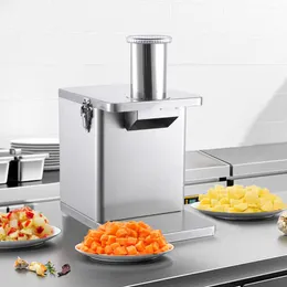 200W Multifunktionell grönsak Dicing Machine Commercial Hushåll Vegetabilisk Fruit Slicer