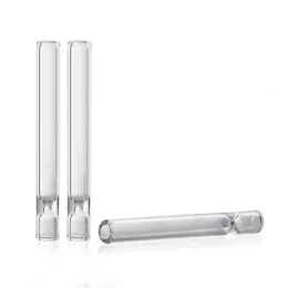 OG Glass Water Pipe Clear Bat One Hitter Pipes for Smoking Tobacco Heady Tube Hookah accessories Oil Burner Bong ZZ