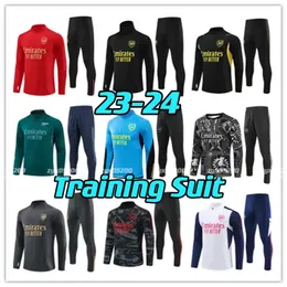 23 24 Pepe Saka Pink Arsen Trailsuit Futbol Futbol Formaları 2024 Nişancı Eğitim Takım Odegaard Thomas Tierney Smith Rowe Transport Erkekler Çocuklar Spor Giyim Kiti