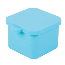 Garrafas de armazenamento portáteis recipientes de alimentos de silicone eco-amigável reutilizável molho de salada resistente a altas temperaturas para o bebê