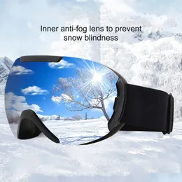 Ski Goggles Winter Outdoor Antifog Snowboard Uv Protection Glasses Eyewear Double Layers Skiing Snow Sunglasses Drop Delivery Sports O Otiks