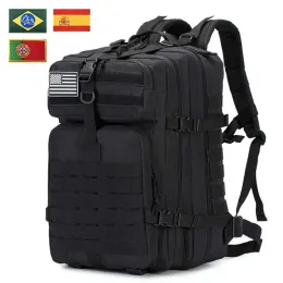 Väskor 50L/30L campingutrustning vandring ryggsäck män militära taktiska väskor 3p attack ryggsäck rese vandring jakt fiske väska