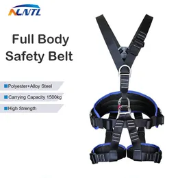 Five Point Work Safety Belt CE 고지대 전체 암벽 등반 훈련 구조 전기 건설 장비 240320