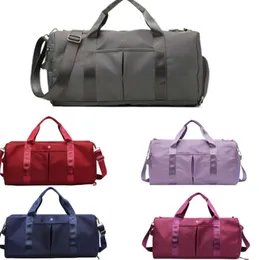 토트 클래식 럭셔리 디자이너 크로스 바디 여성 나일론 클러치 가방 수하물 Lululemens Baguette Weekender Trunk Mens 핸드 백 여행 대형 휴가 어깨 299ess