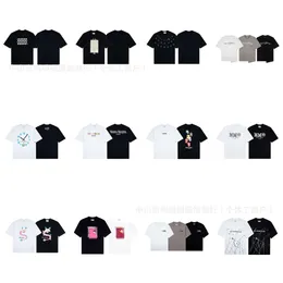 24春/夏新しいマジラmm6ピュアコットンダブル糸カップル同じ半袖Tシャツ高品質