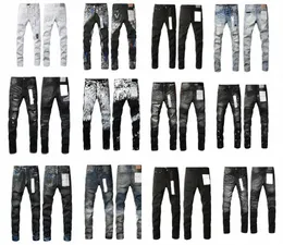 PURPLE BRAND Jeans für Männer Frauen Hosen lila Jeans Sommer Loch hohe Qualität Stickerei lila Jeans Denim Hosen Herren Jeans p1w5 #
