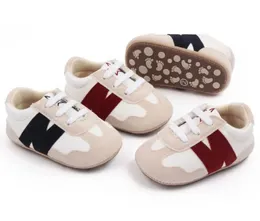 Primeiros Walkers Walkers Recém-nascidos Baby Shoes Spring Bottom Sneakers Babys Boys Non Slip Shoes 0-18MONTH FD