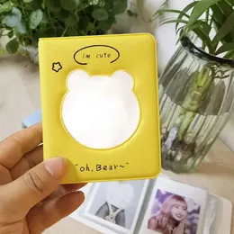 2024 3 -дюймовый фотоальбом Hollow Heart Photocard Holder Cartoon Album Kpop Card Mini Photo -Alming Mini Card