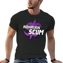 Men's Polos Nohrian Scum Ver. 2 T-Shirt Vintage Clothes Short Sleeve Tee Mens Graphic T-shirts Pack