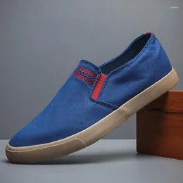 Sıradan Ayakkabı Erkek Bezi İlkbahar ve Sonbahar Tuval Moda Loafers Erkekler Zapatos de Tela Günlük Para Hombres BM-005