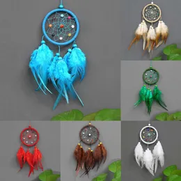 2024 Bilupphängning Wing Mirror Replacement Mini Dream Tracker Hand Decoration Wind Feather Home Decoration Car Interior Suspension Accessories