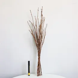 Dekorative Blumen, künstliche Pflanzen, getrocknete Zweige, Schaumstoffzweig, Kunst, Blumenarrangement, Modellierung, Girlandenmaterial, Heim-Innendekoration