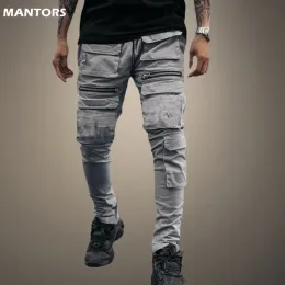 Ternos calças de carga dos homens 2023 hip hop streetwear jogger pant moda ginásios fiess casual jogger sweatpants calças masculinas multibolso