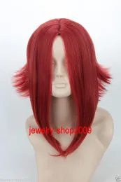 Wigs Nuovo Codice cosplay Wig GEASS /Kouzuki Kallen Dark Red Reflex Action Halve Wig