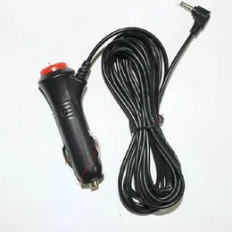 12V 24V DC 2,1x5,5 mm biladapter laddare Cigarettändare Power Plug -sladd med switch3.5mätningskabel för bilmonitorkamera