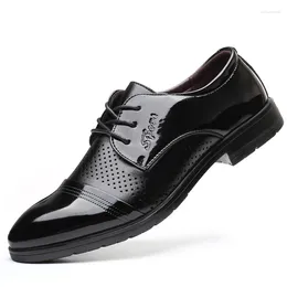 Casual Shoes Oxford For Men loafers Lace-up Dress Business Zapatos de Hombre Vestir Formell Sapato Social Social