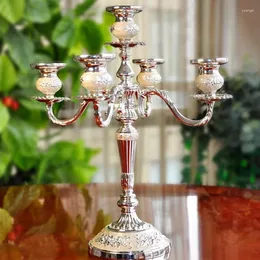 Candle Holders Luxury Wedding Holder Nordic Living Room Gold Wax Burner Candelabros Para Decoracion Decoration