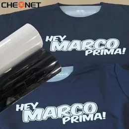 Vetrofanie 60CMX25M 10 Rotoli PU Trasferimento di Calore T-shirt Ferro Su Stampa HTV Per Il Taglio di Film Cricut Presse FAI DA TE