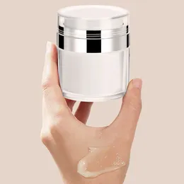 Bottiglie di stoccaggio Accessori per contenitori Barattolo per crema sottovuoto Creami Barattoli con pompa airless per lozioni e creme