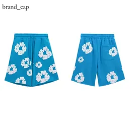 Kapok Denim Fashion Brand 24SS New Emears Kapok Shorts Print Print و Men and Women's Lourding Kapok Sport and Leisure زوجين و Five Point Beach Pants 2695