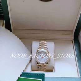 Super Factory s Watch of Women Automatic Movement 31MM LADIES SS 18K Gold Stainless Steel DIAMOND Bezel Wristwatches With Orig264S
