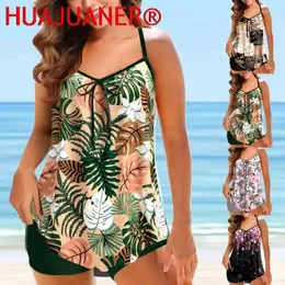 Kobiety stroje kąpielowe 2024 Drukowanie kobiet Tankini Swimsuits High talia Bikini Bathing Suit Sexy Monokini Summer Beachwear