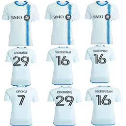 24/25 Club de Foot MontrEal CF Top light blue MONTREAL SOCCER JERSEYS CHOINIERE OFFOR QUIOTO IBRAHIM MILLER CAMACHO WATERMAN BRAULT-GUILLARD Football Shirt