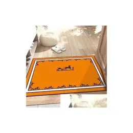 Halılar Tasarımcı Koridor Paspas Anti-Slip Emme Su Banyo Halıları Mutfak Pasası Oturma Odası Yatak Odası Dekoratif Halı Luxur Dhmjn