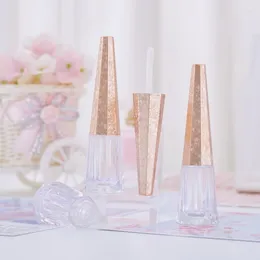 Depolama Şişeleri 20pcs 7ml Koni ŞEKİL DUĞU DUYAK TUMUTLAR LIPGLOSS KONTUŞTURUM Plastik Plastik Doldurulabilir Ruj Ambalajı