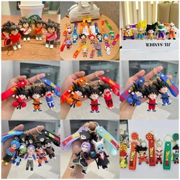 Hot Selling Wholesale Creative Cartoon Anime Sun Wukong Keychain Figurer, väskor, hängen, bilnyckelringar, små gåvor